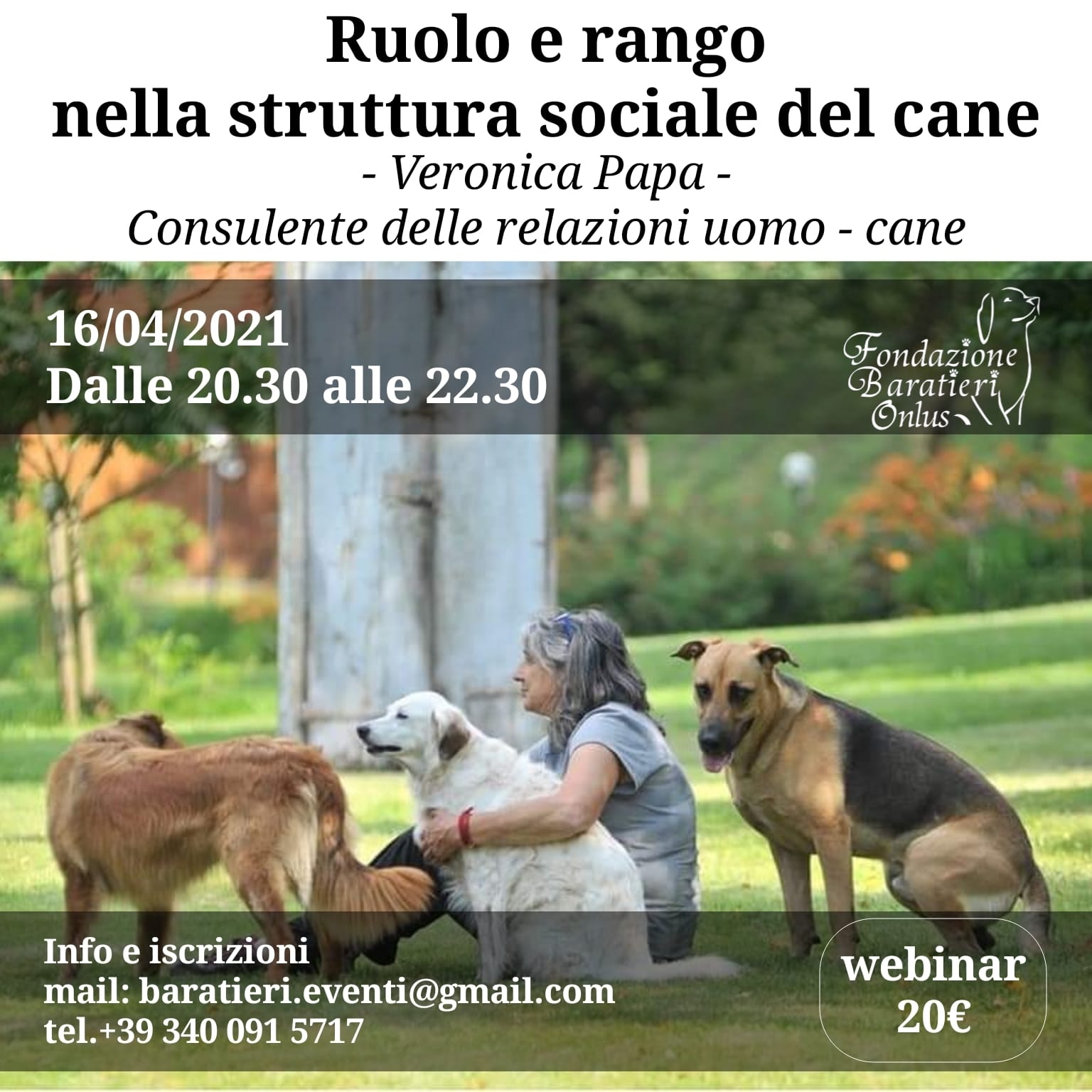 RUOLO E RANGO NELLA STRUTTURA SOCIALE DEL CANE