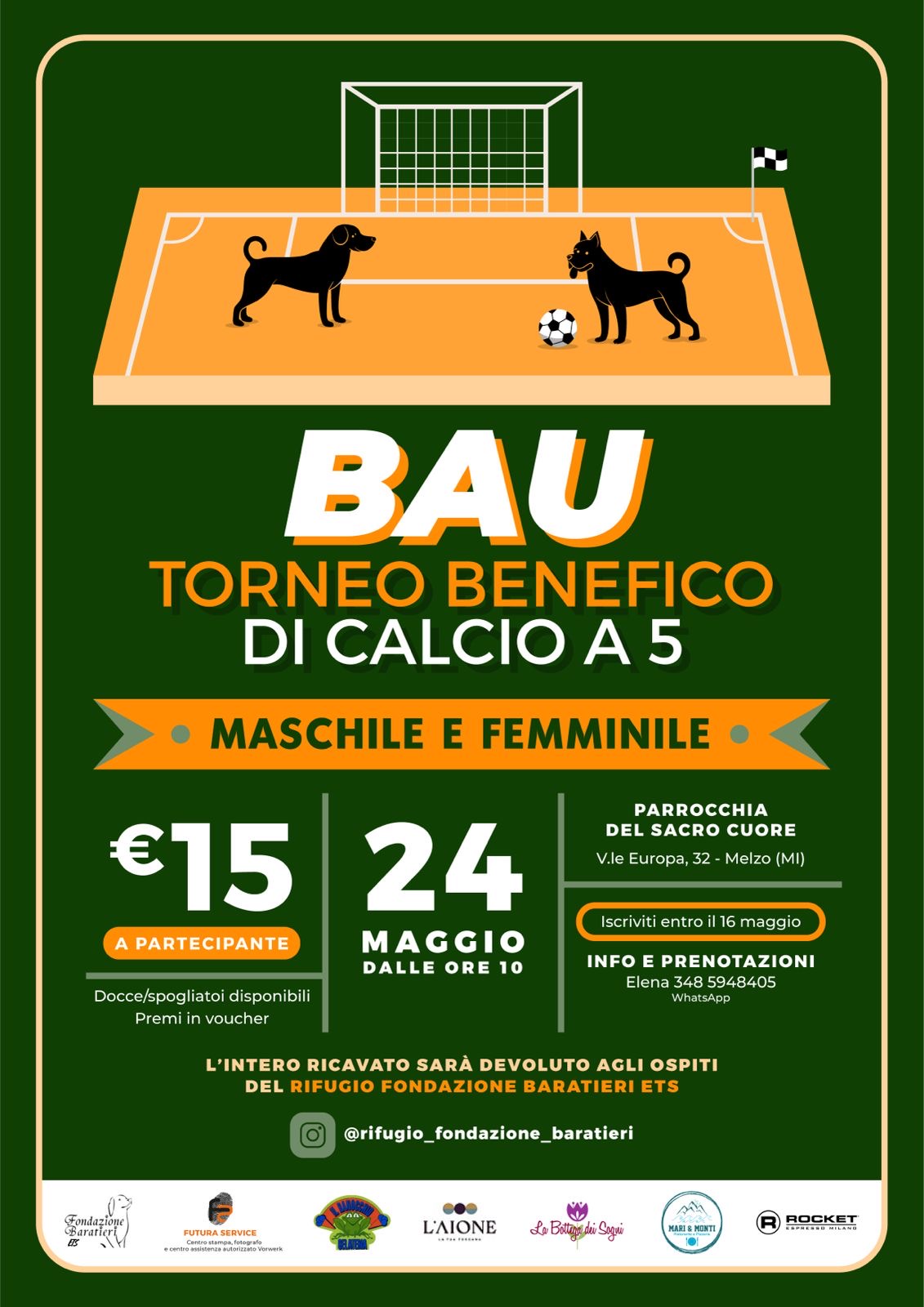 BAU – TORNEO BENEFICO DI CALCIO A 5