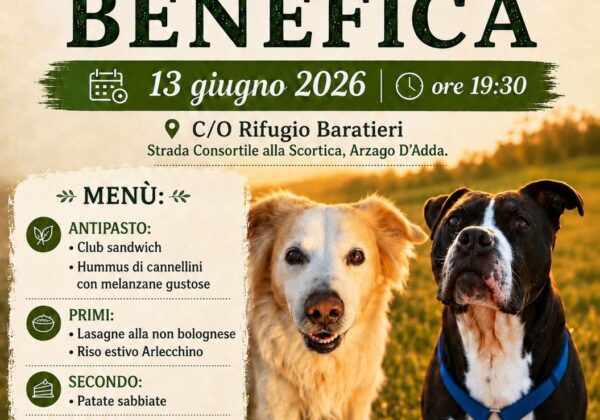 CENA VEGANA BENEFICA
